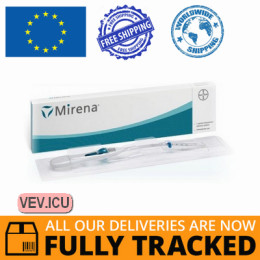 Mirena, intrauterine device with levonogestrel 52 mg (20 mcg/24 hours) 1pc — Made in Finland — Free Delivery