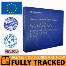 NuvaRing, vaginal ring 11.7mg / 2.7mg 1pc — Made in Netherlands — Free Delivery