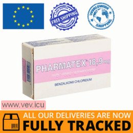 Pharmatex 18.9mg, 5 vaginal suppositories — Made in France — Free Delivery