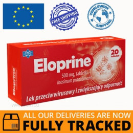ELOPRINE 500MG 20 TABS — MADE IN POLAND- FREE SHIPPING