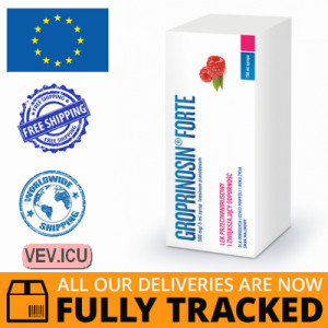 Groprinosin Forte syrop 500mg/5ml 150ml — Made in Poland — Free Delivery