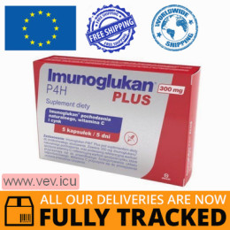 Imunoglukan P4H Plus 5 capsules — Made in Slovakia — Free Delivery