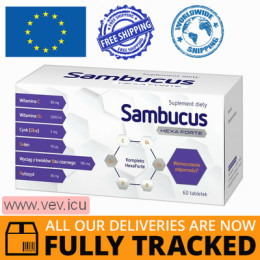 Sambucus Hexa Forte 60 tabets — Made in Germany — Free Delivery
