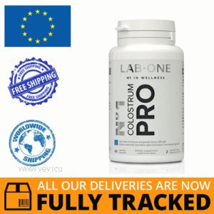 LAB ONE COLOSTRUM PRO 60 CAPS - MADE IN POLAND - FREE SHIPPING 