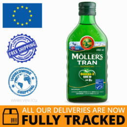 MOLLERS TRAN NORWEGIAN NATURAL 250ML - MADE IN POLAND - FREE SHIPPING