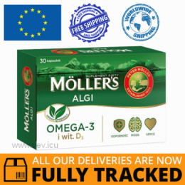 MOLLER'S ALGI 30 CAPS - MADE IN NORWEGIA - FREE SHIPPING MOLLER'S ALGI 30 CAPS - MADE IN NORWEGIA - FREE SHIPPING