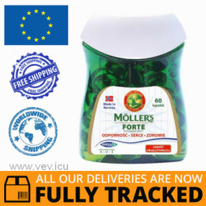 MOLLERS FORTE WITH COD LIVER OIL 60 CAPS - MADE IN NORWEGIA - FREE SHIPPING MOLLERS FORTE WITH COD LIVER OIL 60 CAPS - MADE IN NORWEGIA - FREE SHIPPING