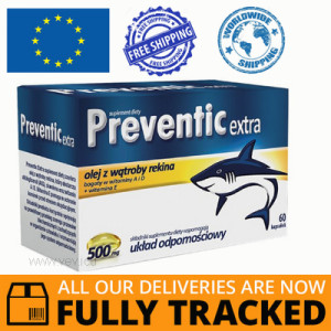 PREVENTIC EXTRA 500MG 60 CAPS - MADE IN POLAND - FREE SHIPPING