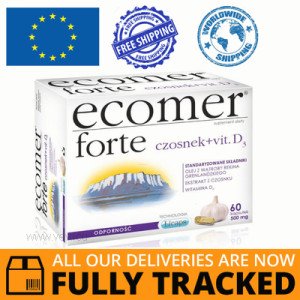 ECOMER FORTE 60 CAPS - MADE IN POLAND - FREE SHIPPING