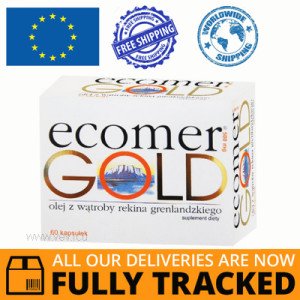 ECOMER GOLD 500MG 60 CAPS - MADE IN POLAND - FREE SHIPPING