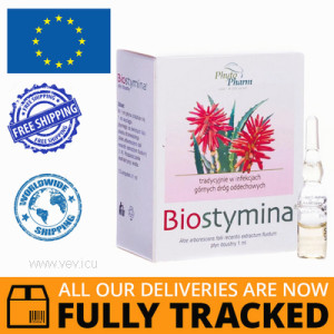 BIOSTYMINA 1ML x 10 AMPOULES ORAL LIQUID — MADE IN POLAND- FREE SHIPPING