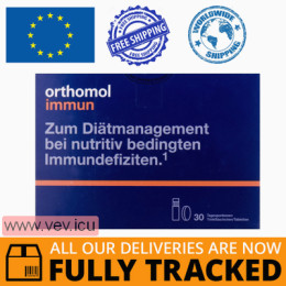 Orthomol Immun, vitamin complex for raising immunity bottle + tablets with vitamin C, D, zinc for a course of taking 30 days — Made in Germany — Free Delivery 