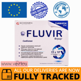 Fluvir, Immune Strengthening Powder 15g x 10 sachets — Made in Italy — Free Delivery 