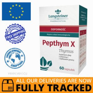 PEPTHYM X THYMUS 60 CAPS - MADE IN POLAND - FREE SHIPPING 