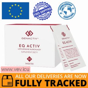 EQ ACTIV Lyophilized Mare's Milk, 1g x 30 sachets — Made in Poland — Free Delivery