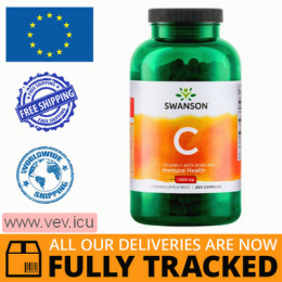 Vitamin C with Rosehip, 500 mg, Long-Acting, 250 tablets — Made in USA — Free Delivery Vitamin C with Rosehip, 500 mg, Long-Acting, 250 tablets — Made in USA — Free Delivery