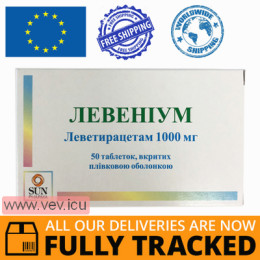 Levenium 1000mg 50 tablets — Made in India — Free Delivery