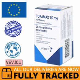 Topamax 50mg 28 capsules — Made in Italy — Free Delivery