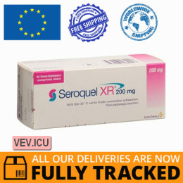 Seroquel XR 200mg 60 tablets — Made in Great Britain — Free Delivery