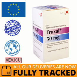Truxal 50mg 50 tablets — Made in Denmark — Free Delivery