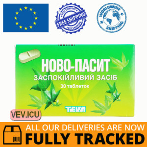 Novo-Passit 30 tablets — Made in Czech Republic — Free Delivery 