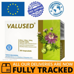 VALUSED, 30 CAPSULES - MADE IN POLAND - FREE SHIPPING