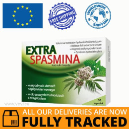 Extraspasmina 30 capsules — Made in Poland — Free Delivery