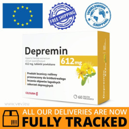 Depremin 612mg 20 tablets — Made in Poland — Free Delivery