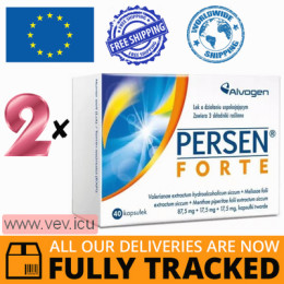 Persen Forte 2p x 40 capsules — Made in Germany— Free Delivery