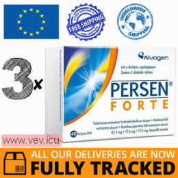 Persen Forte 3p x 40 capsules — Made in Germany— Free Delivery