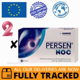 2 x PERSEN NIGHT 445MG 15 TABS — MADE IN GERMANY — FREE SHIPPING