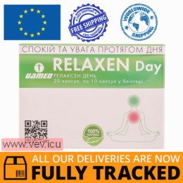 Relaxen Day 20 capsules — Made in Canada — Free Delivery 