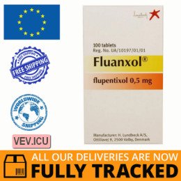 Fluanxol 0,5mg 100 tablets — Made in Denmark — Free Delivery