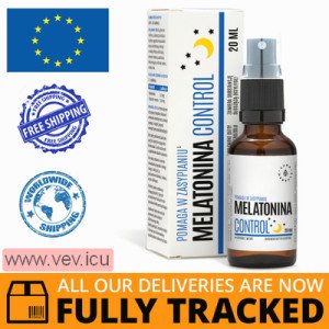 Melatonin Control + lemon balm extract 20ml — Made in Poland — Free Delivery