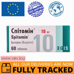Spitomin 10mg 60 tablets — Made in Hungary — Free Delivery