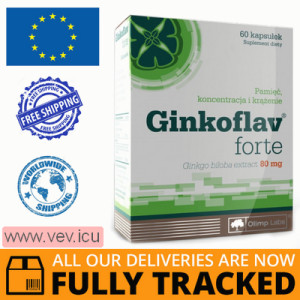Olimp Ginkoflav Forte, 60 capsules — Made in Poland — Free Delivery