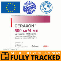 CERAXON INJECTION 500MG/4ML 5 VIALS — MADE IN SPAIN — FREE SHIPPING