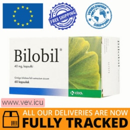Bilobil 40mg, 60 capsules — Made in Slovenia  — Free Delivery