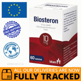 BIOSTERON 10 MG 60 TABS — MADE IN POLAND — FREE SHIPPING