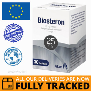 ️ ️ BIOSTERON 25 MG 30 TABS — MADE IN POLAND — FREE SHIPPING