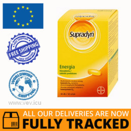SUPRADYN ENERGIA 30 TABS  - MADE IN GERMANY - FREE SHIPPING