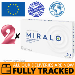 2 x MIRALO 20 CAPS - MADE IN POLAND - FREE SHIPPING 