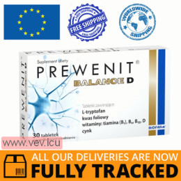Prewenit Balance D 30 tablets — Made in Poland — Free Delivery