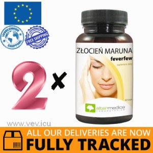 2 x CHRYSANTHEMUM MARUNA 60 CAPS - MADE IN POLAND - FREE SHIPPING 