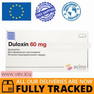 Duloxin 60mg 28 tablets — Made in Spain — Free Delivery