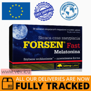 Olimp Forsen Fast Melatonin, 30 tablets — Made in Poland — Free Delivery