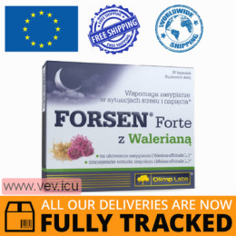 Olimp Forsen Forte with Valerian, 30 capsules — Made in Poland — Free Delivery