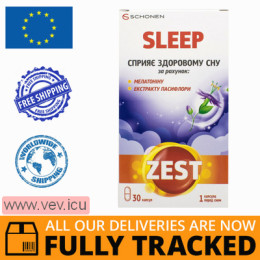 Zest Sleep 30 capsules — Made in Italy — Free Delivery