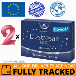 2 x DESTRESAN NOC 24 CAPS - MADE IN POLAND - FREE SHIPPING 