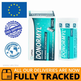 DONORMYL 15MG 30 PILLS — MADE IN FRANCE — FREE SHIPPING